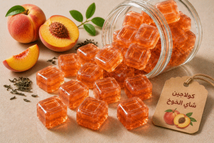 كولاجين شاي الخوخ