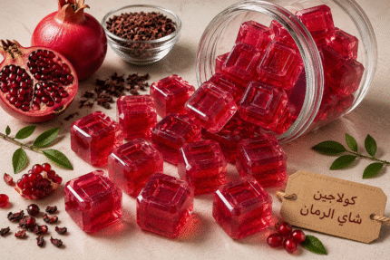 كولاجين شاي الرمان