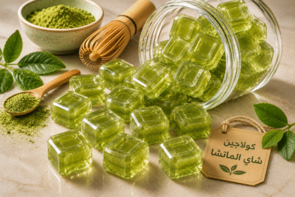 كولاجين شاي الماتشا