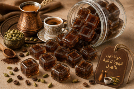 كولاجين قهوة تركية بالهيل