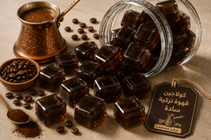 كولاجين قهوة تركية سادة