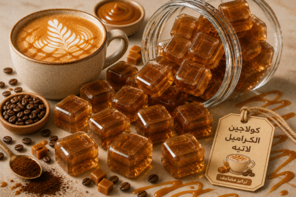 كولاجين الكراميل لاتيه